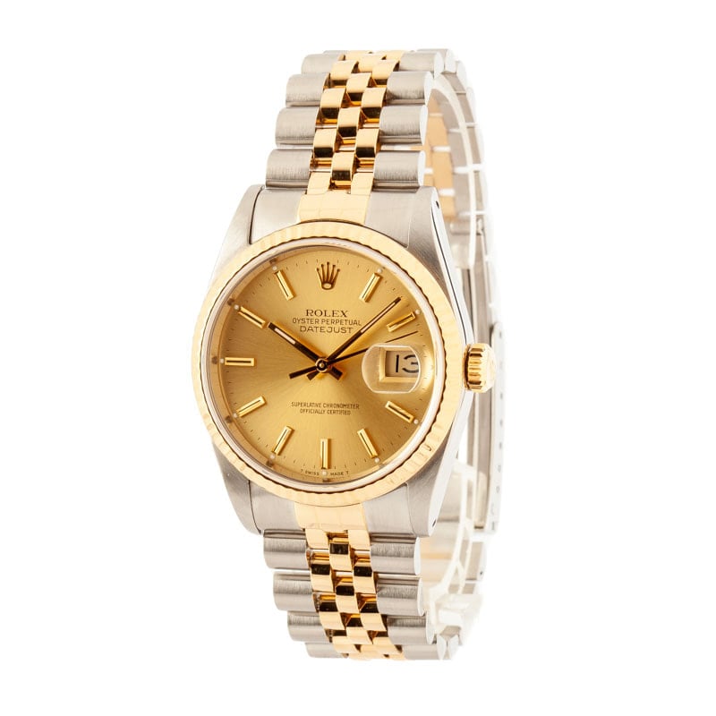 Rolex Datejust 16233 Two Tone Jubilee