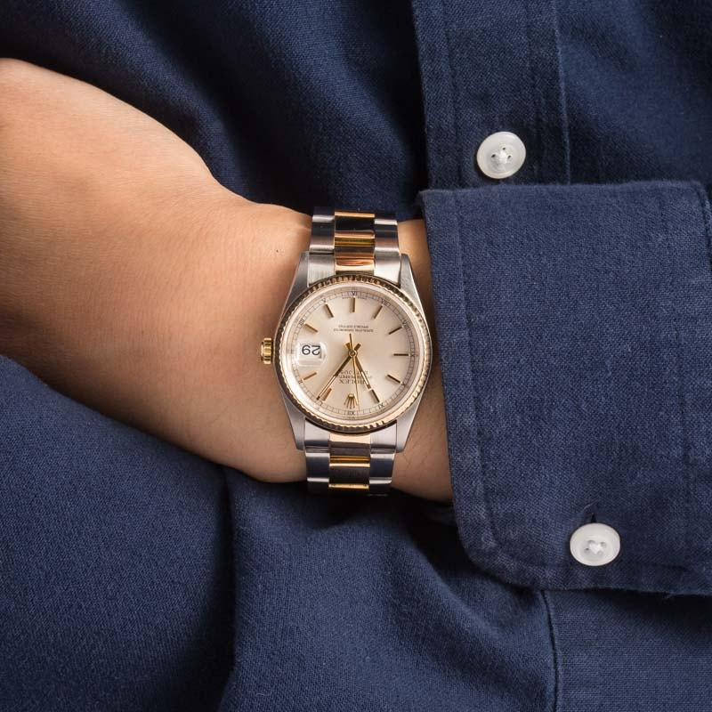 Rolex Datejust 16233 Steel & Gold