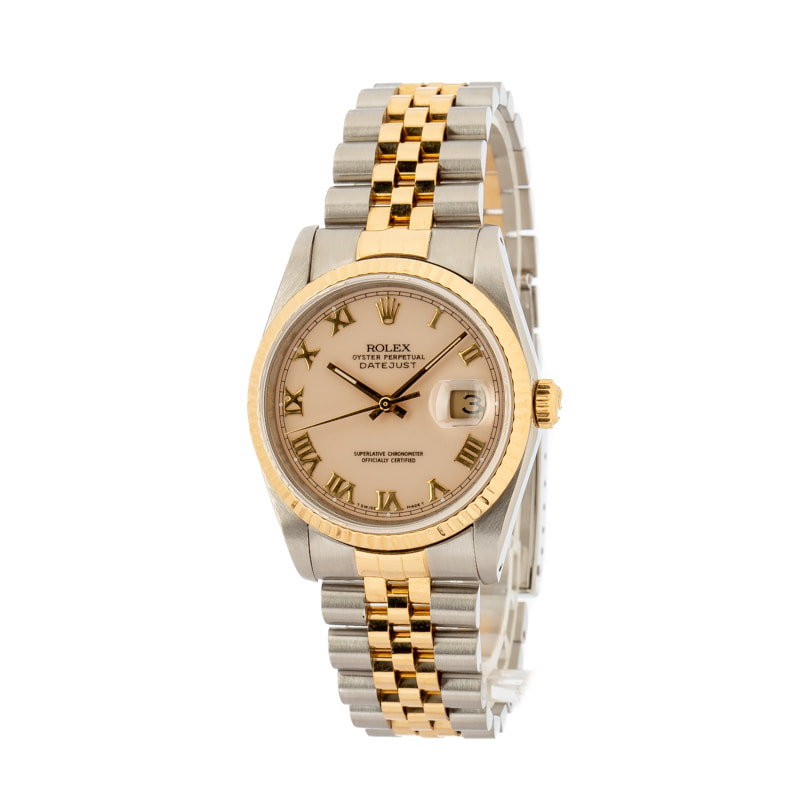 Used Rolex Datejust 16233 Roman Dial