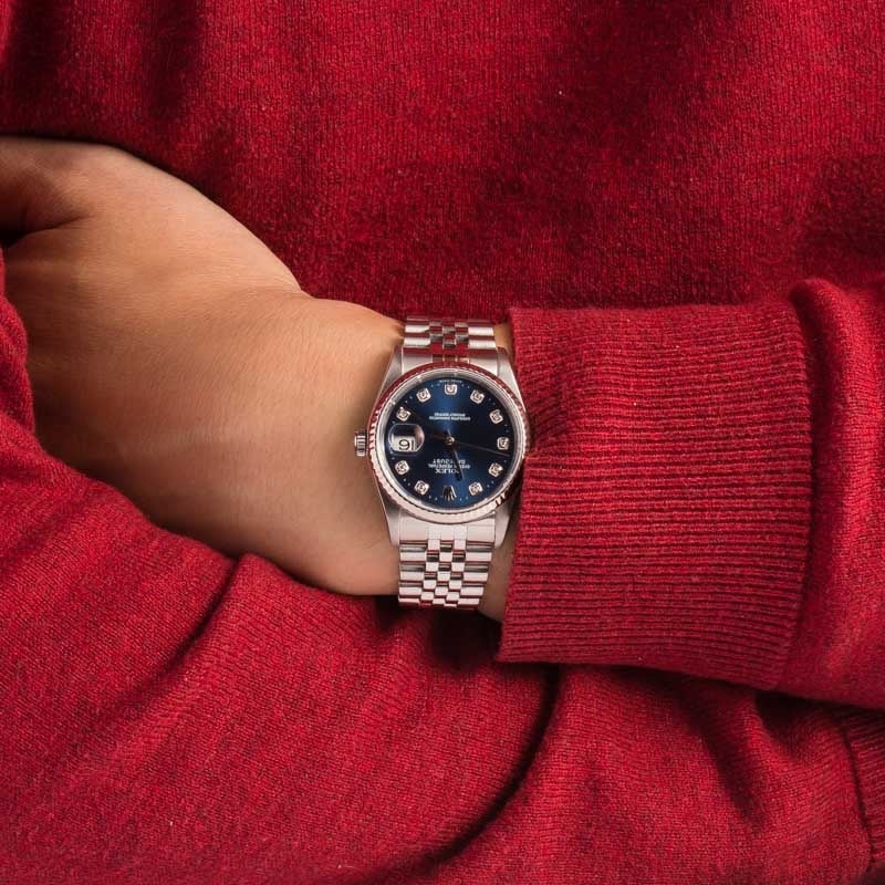 Rolex Datejust 16234 Diamond Dial