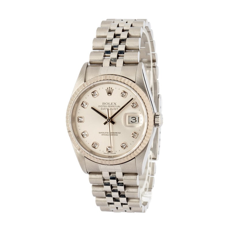 Pre-Owned Rolex Datejust 16234 Diamond Dial