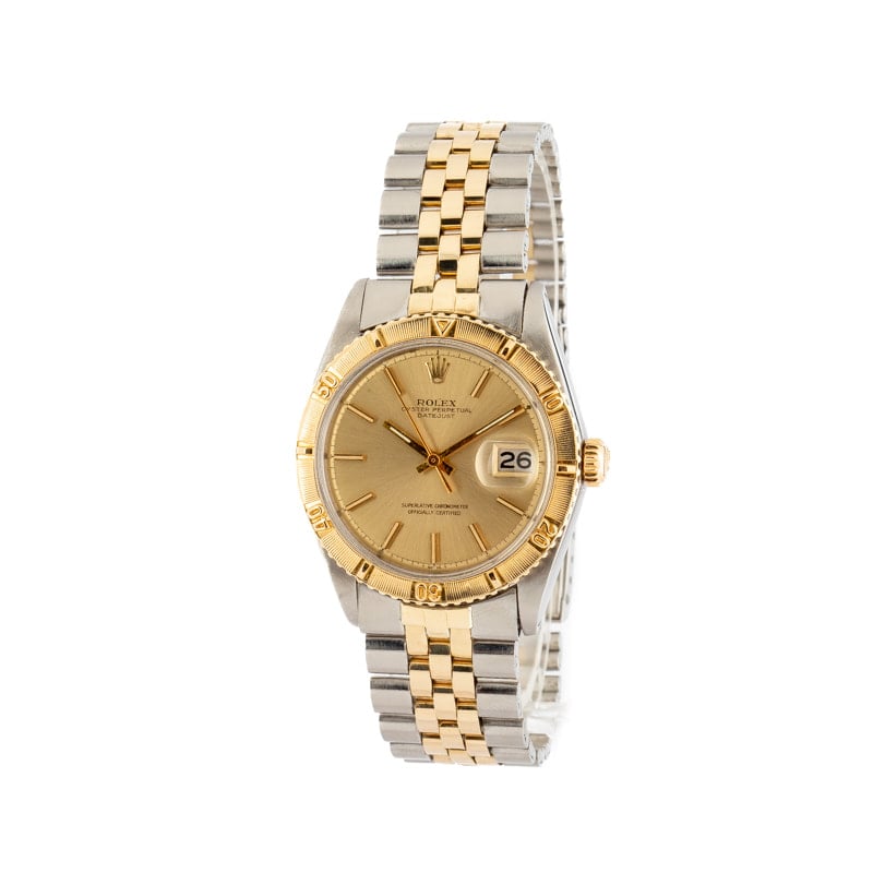 Rolex Datejust 1625 Steel & Gold Thunderbird