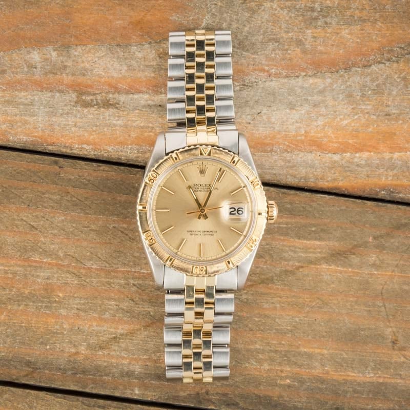 Rolex Datejust 1625 Steel & Gold Thunderbird