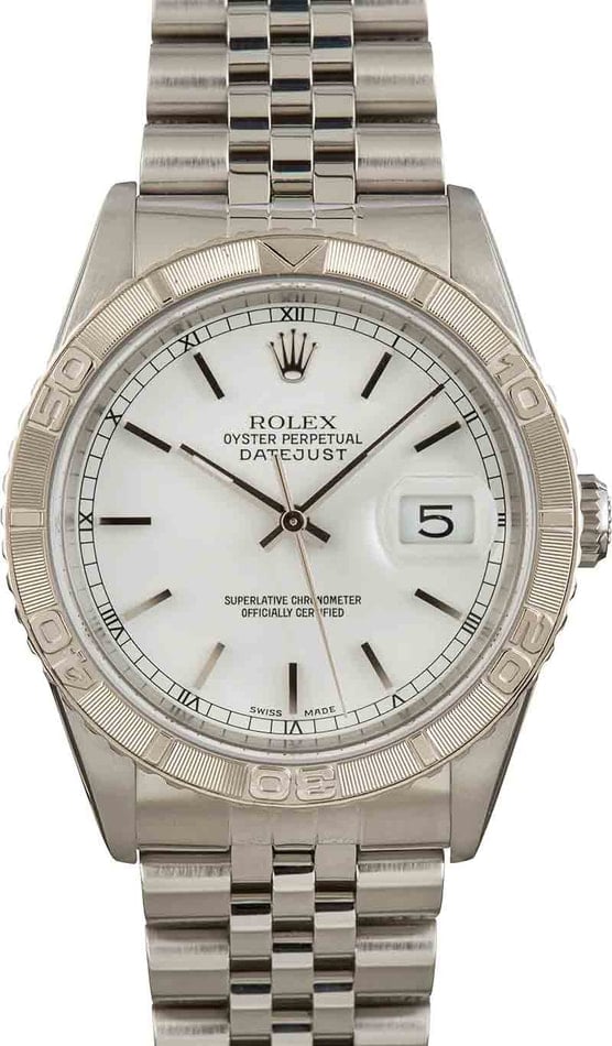 Buy Used Rolex Datejust 16264 Bob s Watches Sku 161635