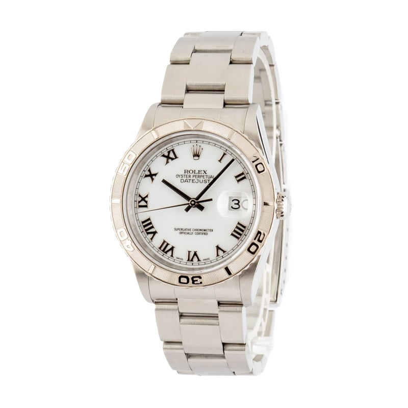 Rolex Datejust 16264 White Thunderbird