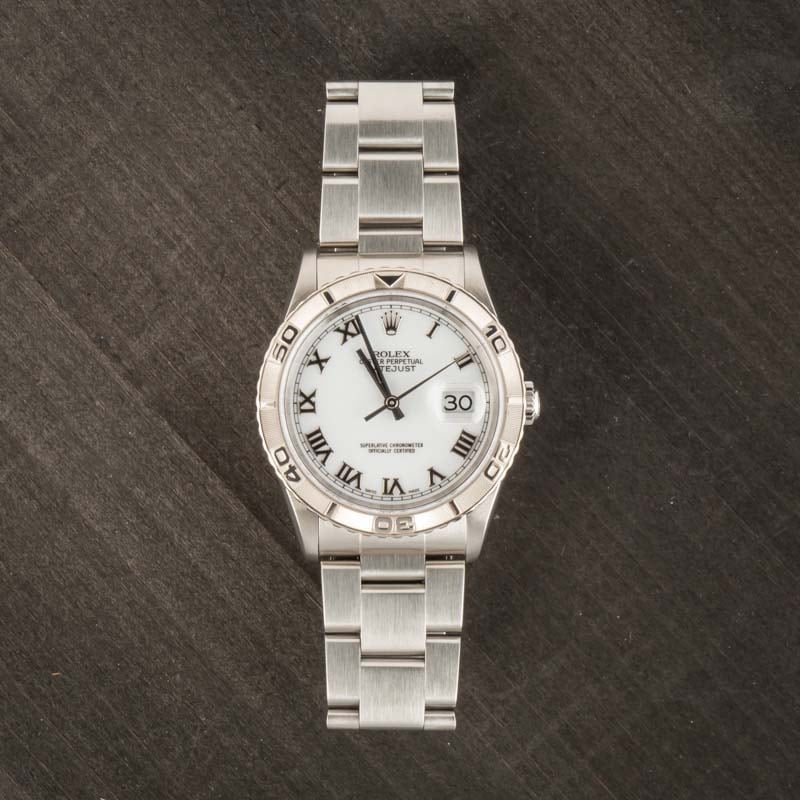 Rolex Datejust 16264 White Thunderbird