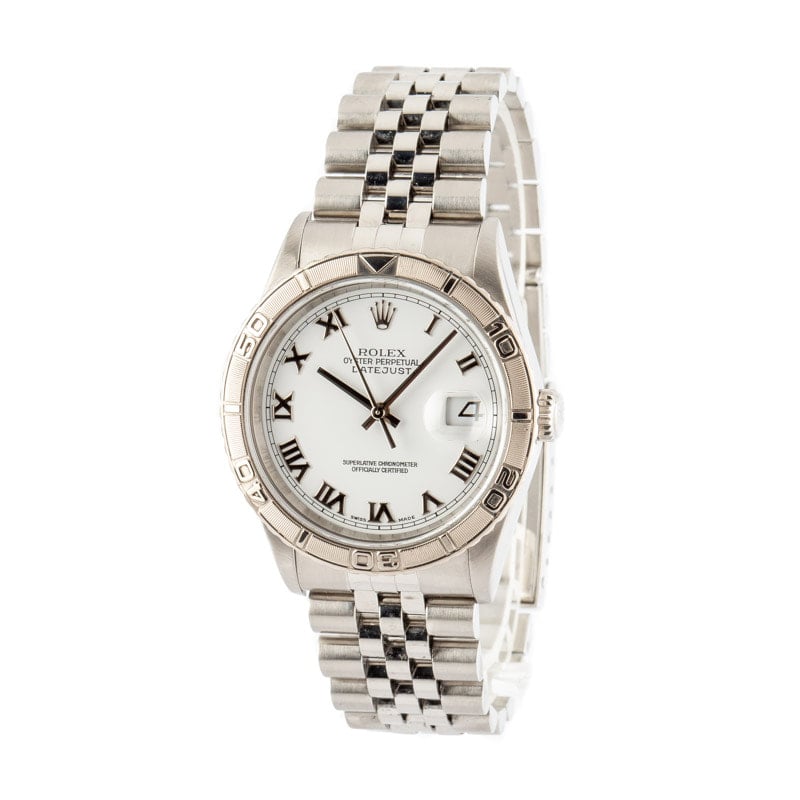 Rolex Thunderbird Datejust 16264 White Dial