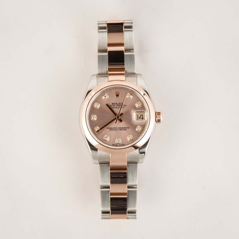 Rolex Datejust 178241 Steel & 18k Everose Gold