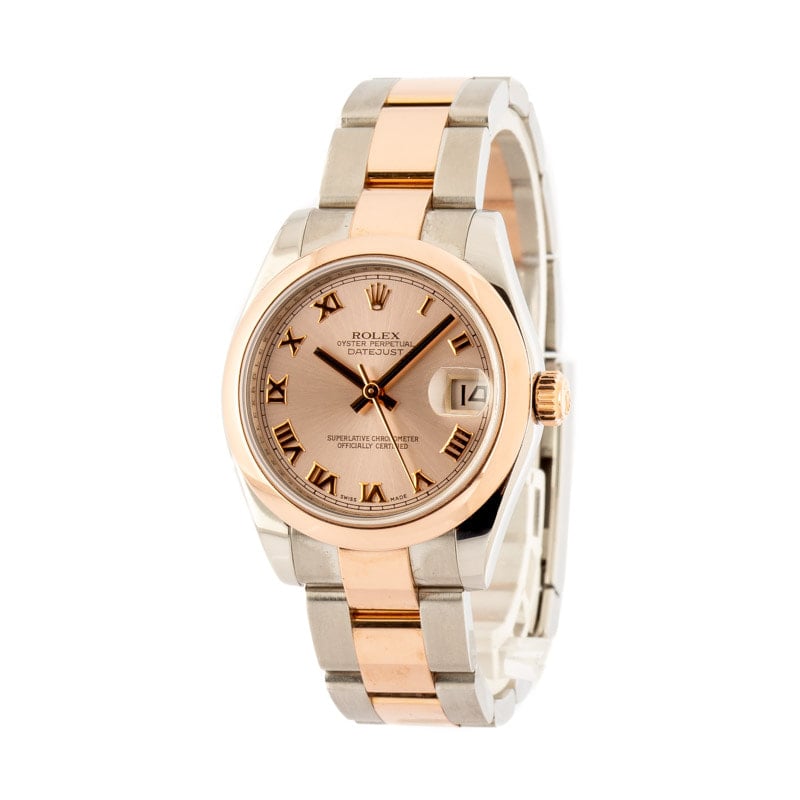 Rolex Datejust 178241 Steel & 18k Everose Gold