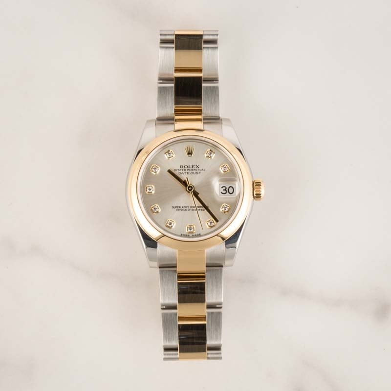 Pre-Owned Rolex Datejust 178243 Two Tone