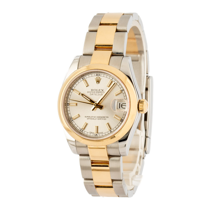 Pre-Owned Rolex Datejust 178243 Two Tone