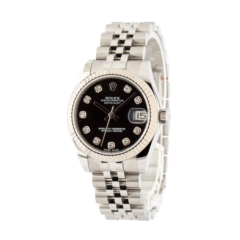 Pre-Owned Rolex Datejust 178274 Diamond Dial