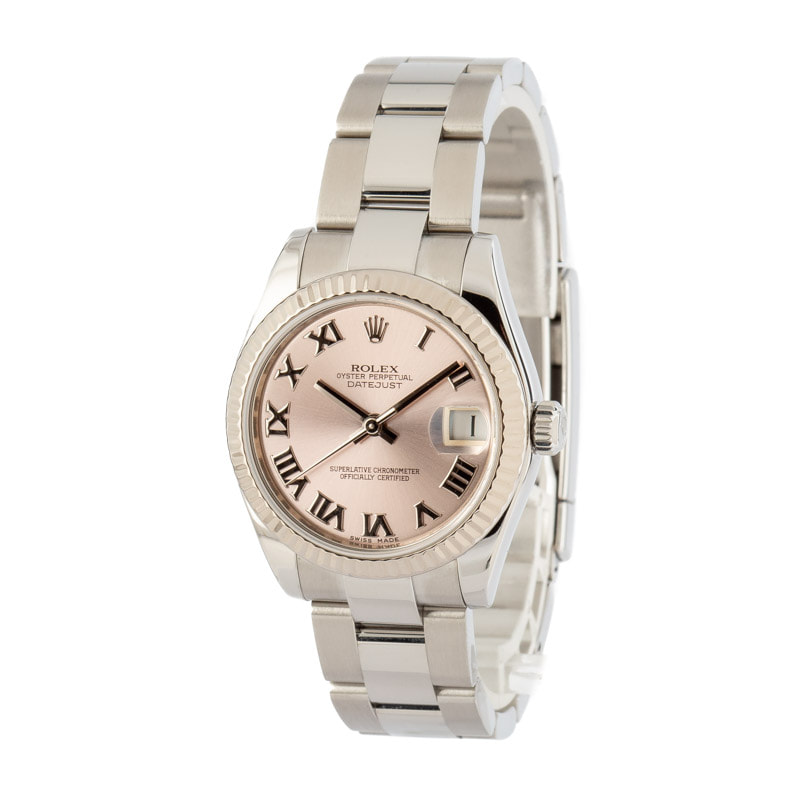 Rolex Mid-Size Datejust 178274 Pink Roman Dial