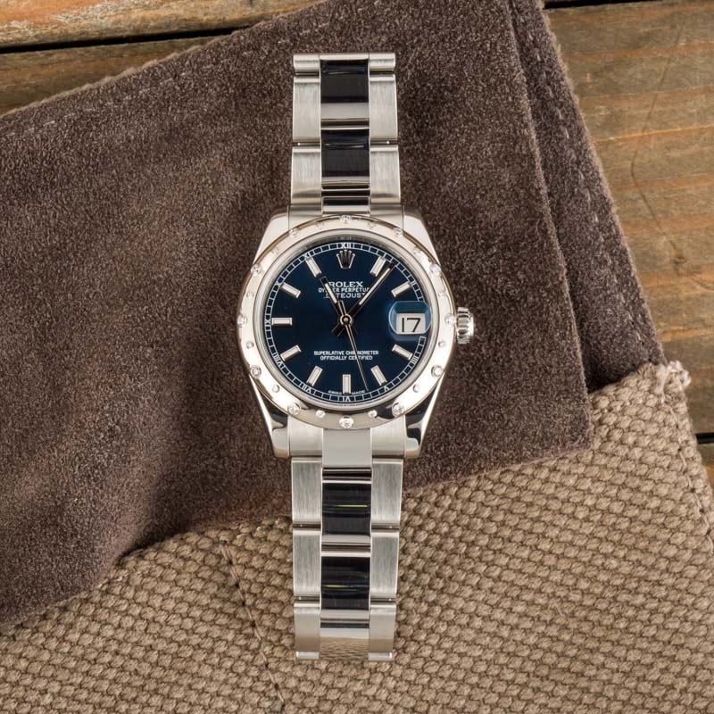 Rolex Datejust 178344 Diamond Bezel