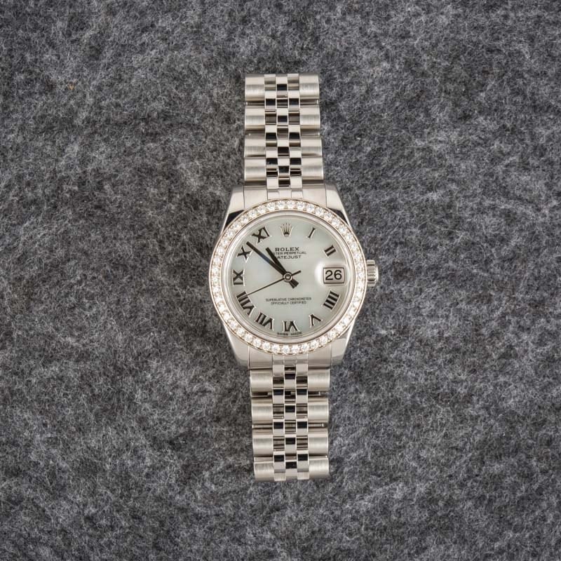 Rolex Datejust 178384 Diamond Bezel