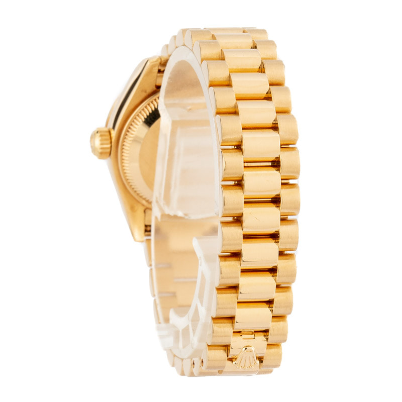 Ladies Rolex Datejust 179138 18k Yellow Gold