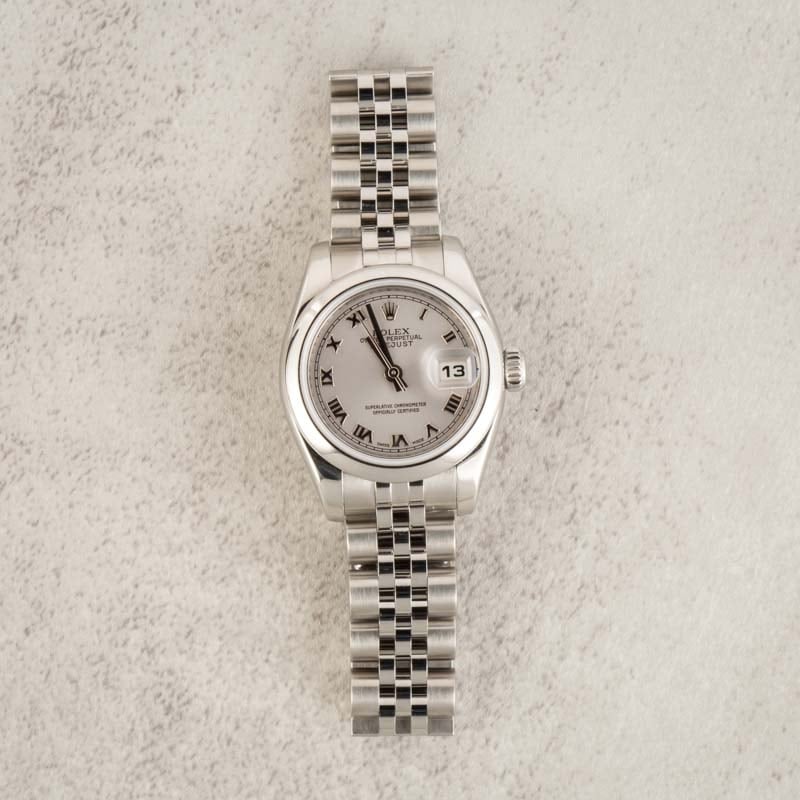 Ladies Rolex Datejust 179160 Silver