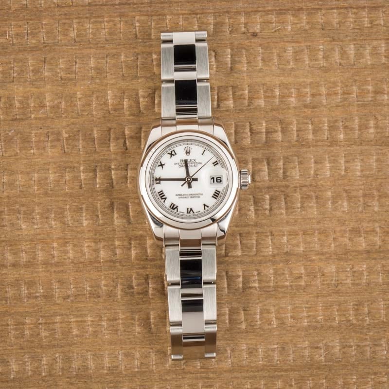 Rolex Ladies Datejust 179160 White