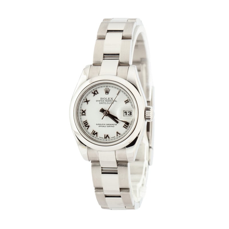 Ladies Rolex Datejust 179160 White Dial