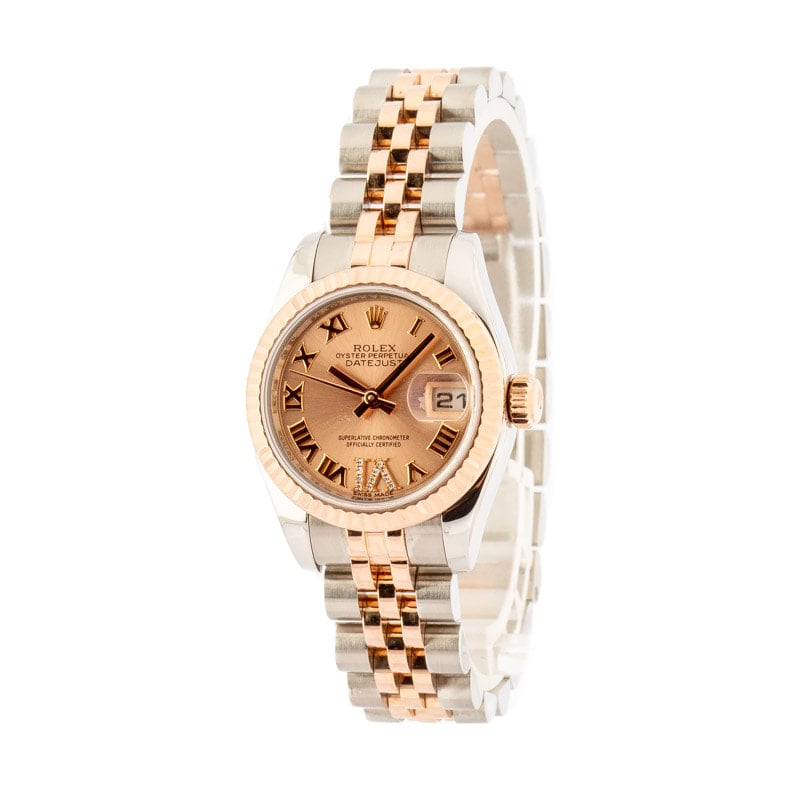 Rolex Datejust 179171 Pink Roman Dial