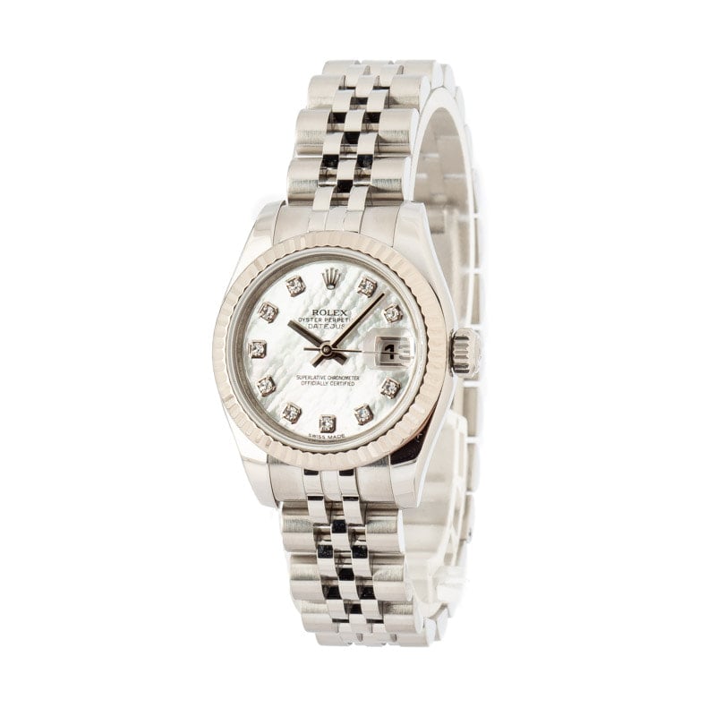 Ladies Rolex Datejust 179174 Diamond Dial