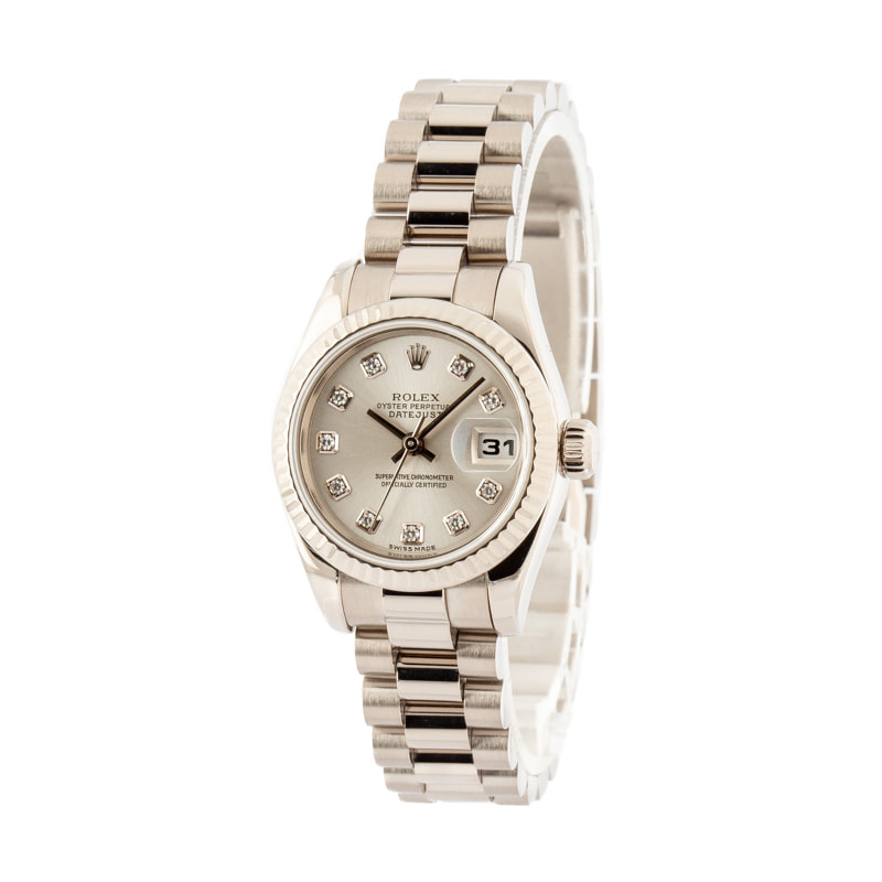 Ladies Rolex Datejust 179179 Diamond Dial