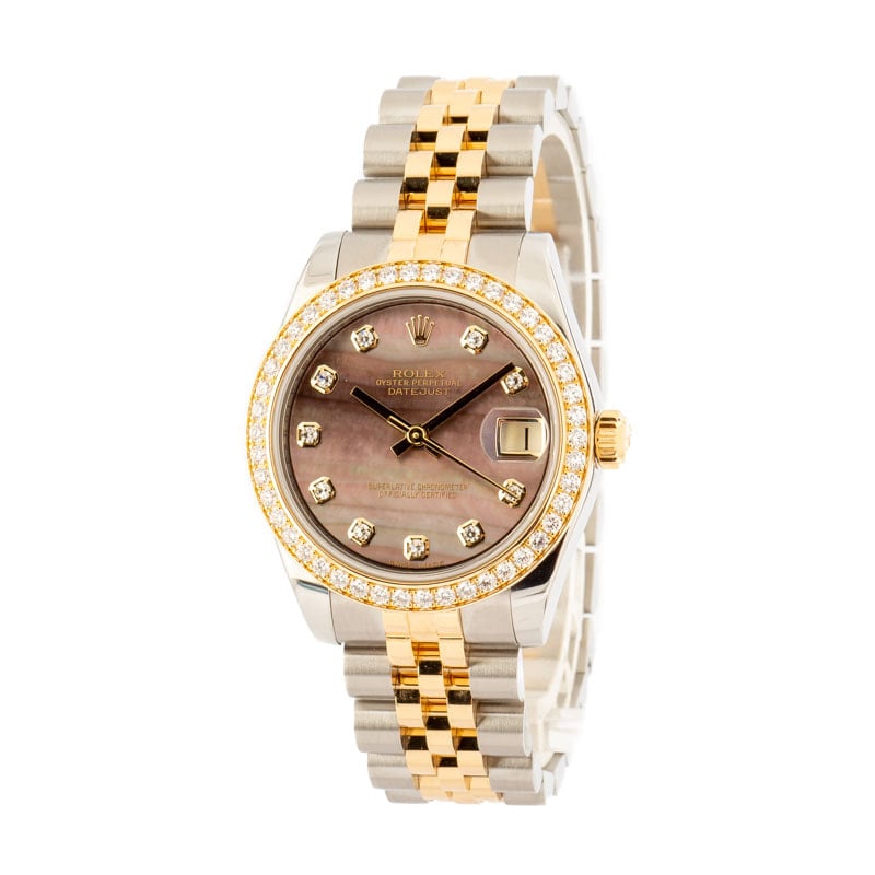 Rolex Datejust 179383 Diamond Mother of Pearl