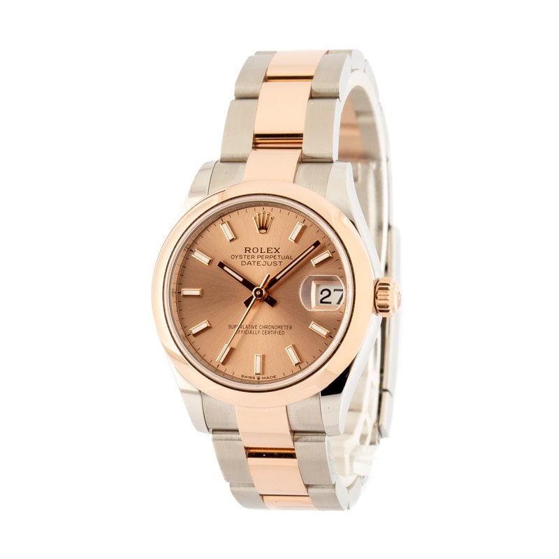 Womens Rolex Datejust 278241 Steel & Everose Gold