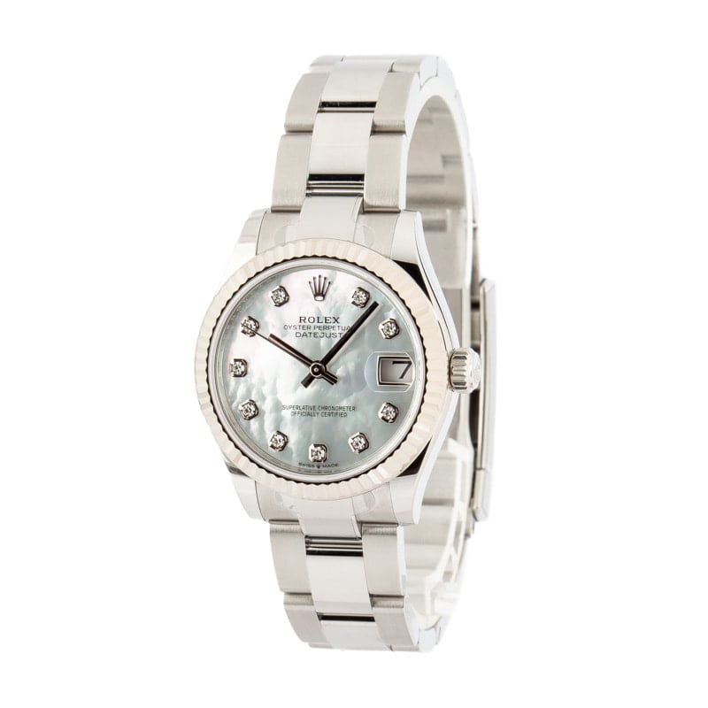 Ladies Rolex Datejust 278274 Pearl Dial