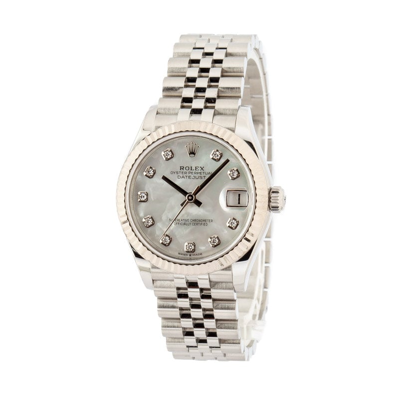 Ladies Rolex Datejust 278274 Pearl Dial