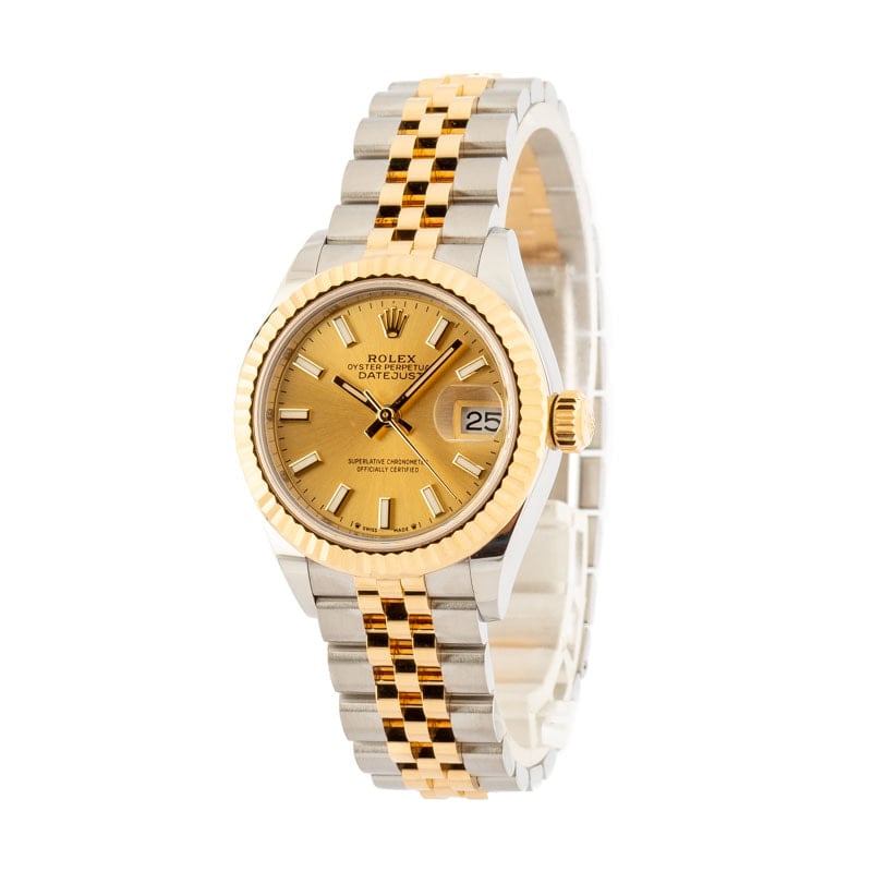 Rolex Lady Datejust 279173 Champagne Two Tone Jubilee