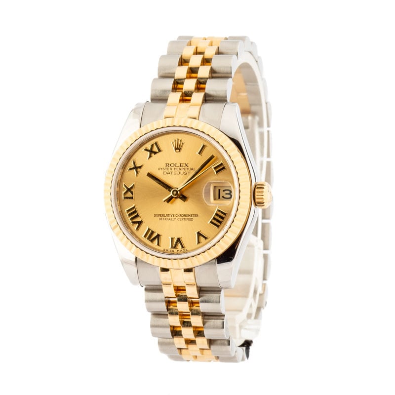 Rolex Mid-size Datejust 178273 Roman Dial