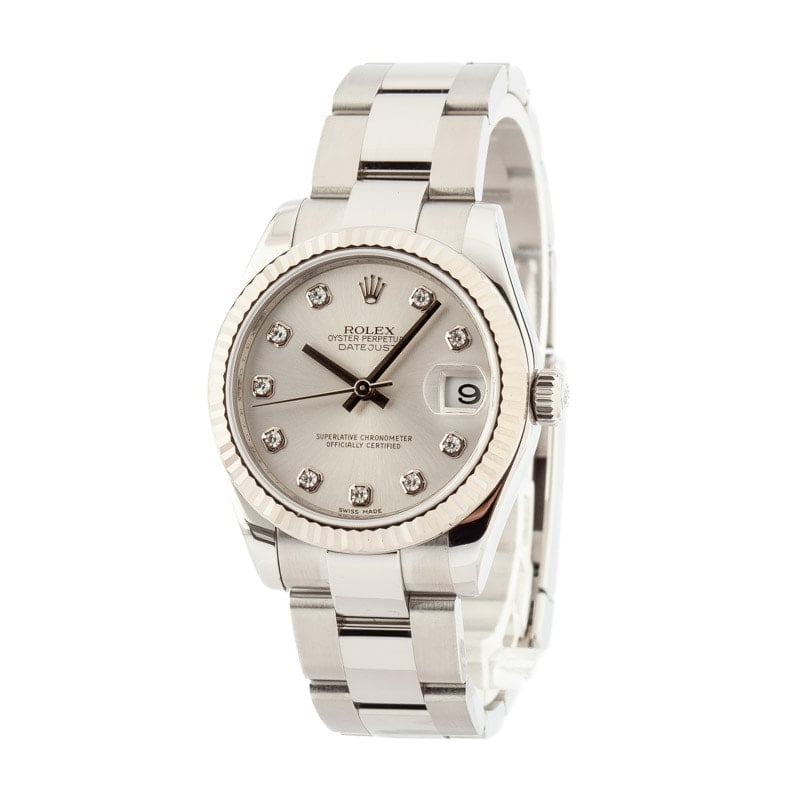 Ladies Rolex Datejust 178274 Diamond Dial