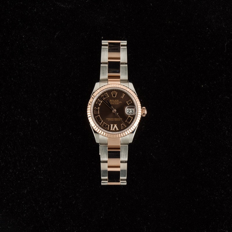 Rolex Datejust Ref 278271 Stainless Steel & 18k Everose Gold