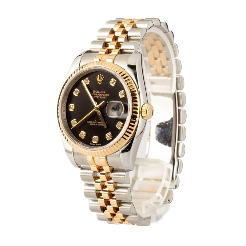 Rolex Datejust 116233 Stainless Steel & Yellow Gold