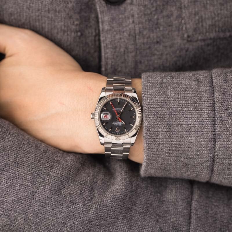 Rolex Datejust Thunderbird 116264 Black Dial