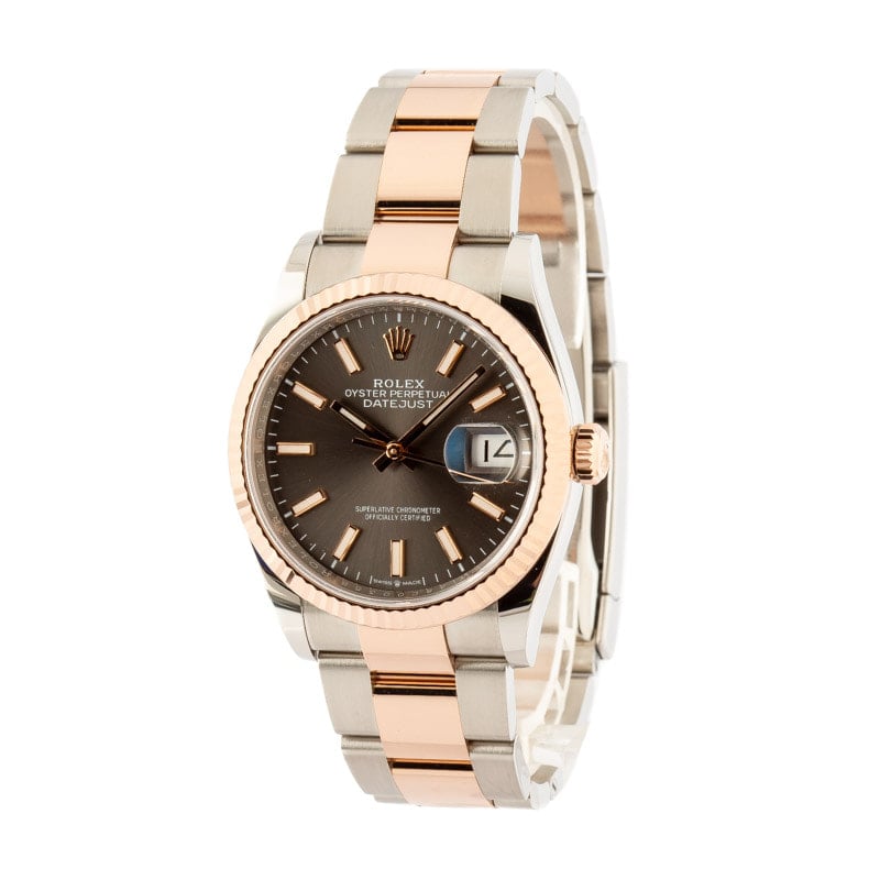 Rolex Datejust 126231 Stainless Steel & 18k Everose Gold