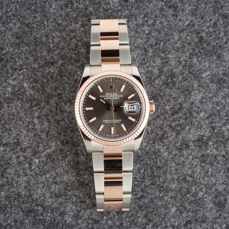 Rolex Datejust 126231 Stainless Steel & 18k Everose Gold