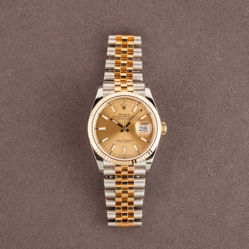 Rolex Datejust 126233 Champagne Dial