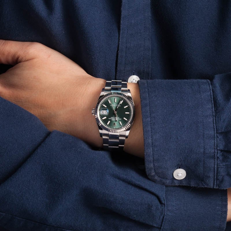 Rolex Datejust 126234 Green Dial