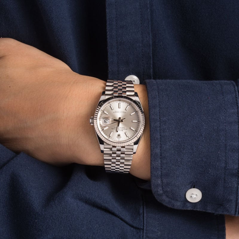 Rolex Datejust 126234 Silver Dial