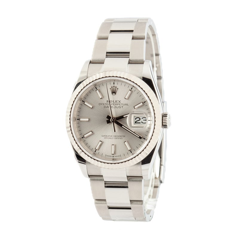 Rolex Datejust 126234 Silver Dial