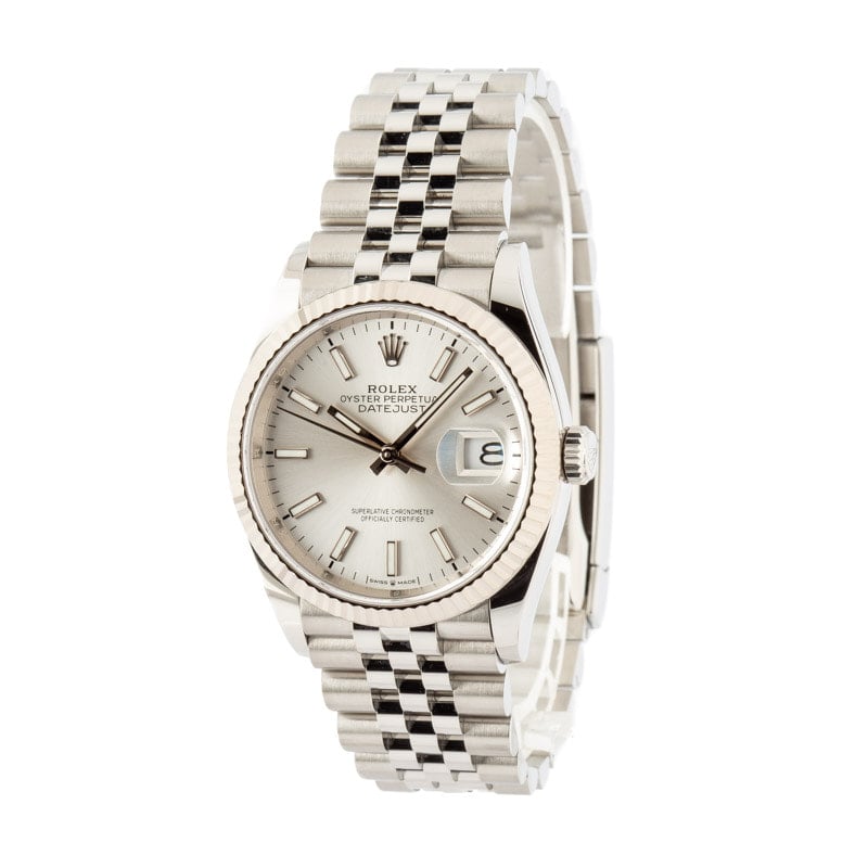 Rolex Datejust 126234 Silver Dial