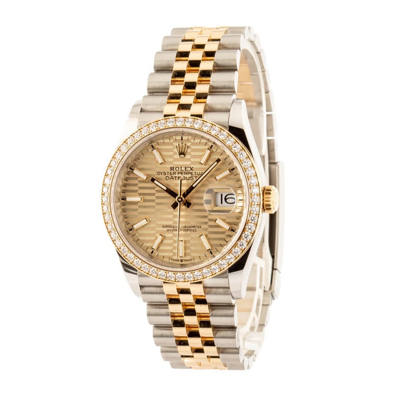 Rolex Datejust 126283 Fluted Motif Dial