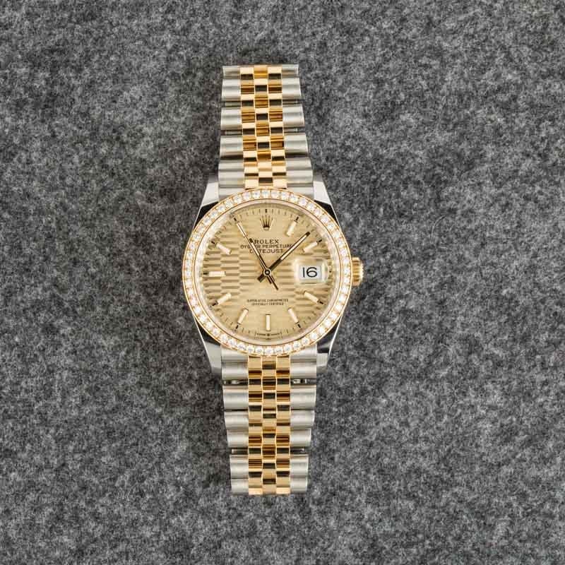 Rolex Datejust 126283 Fluted Motif Dial