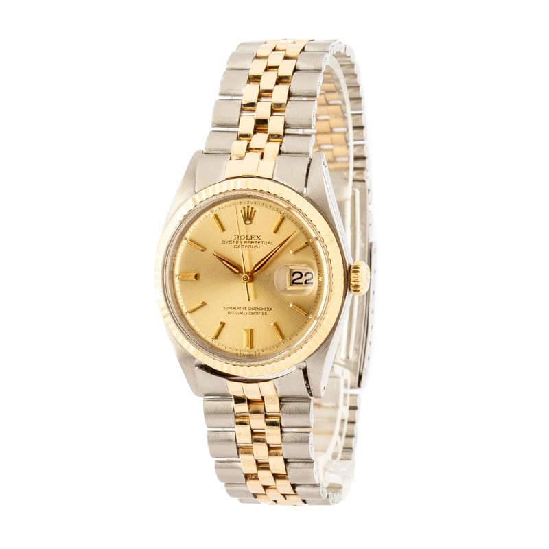 Rolex Datejust 1600 Champagne Dial