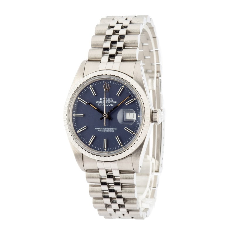 Rolex Datejust 16000 Blue Dial