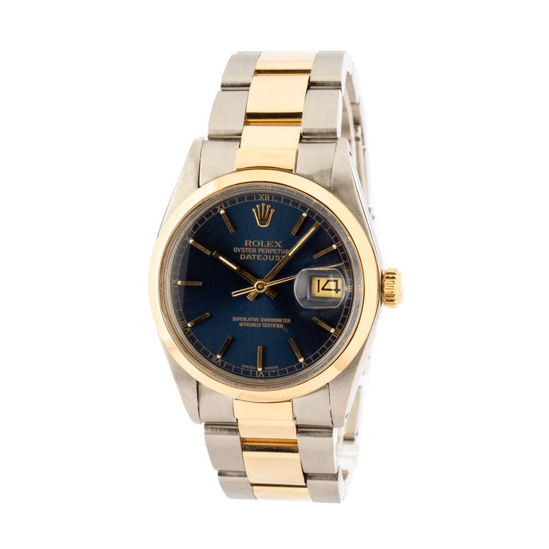 Rolex Datejust 16013 Blue Dial