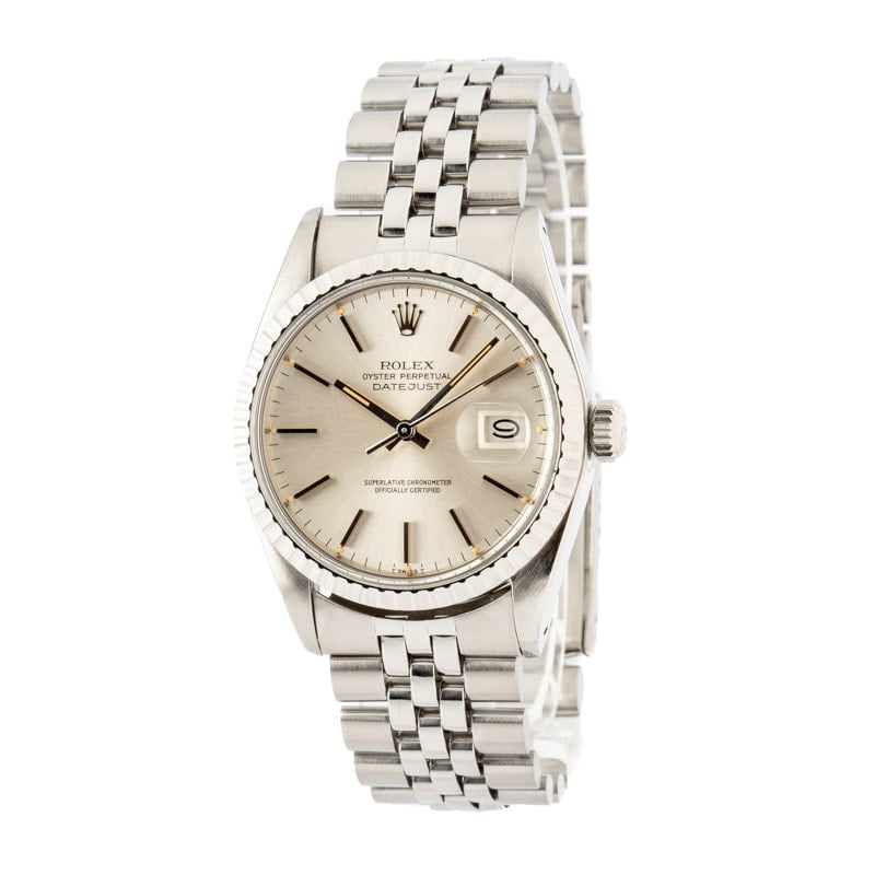 Rolex Datejust 16030 Silver Dial