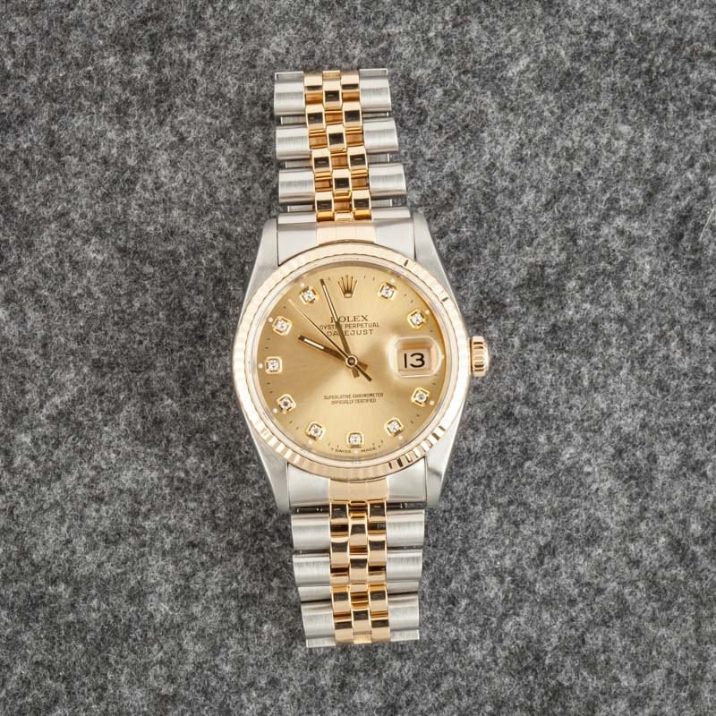 Rolex Datejust 16233 Diamond Dial